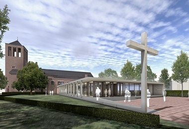 Ver- nieuwbouw Maria Koninginkerk te Deventer
